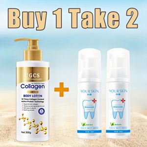 Collagen Moisturizing And Whitening Body Lotion Hydration And Moisturization Deep Moisturizing And Nourishing Skin Smooth And Brighten Skin Remove Melanin Anti-Wrinkle And Anti-Aging Effectively Improve Dull Skin Brightening Body Lotion 300g