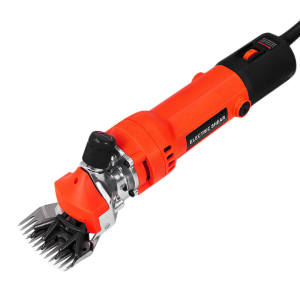Electric Sheep Shears Clipper Shearing Grooming Machin for Goat Llama Horse black