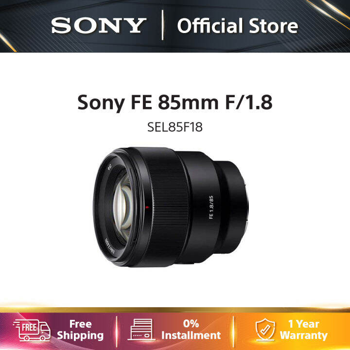 Sony FE 85mm F1.8 SEL85F18 Camera Lens | Lazada