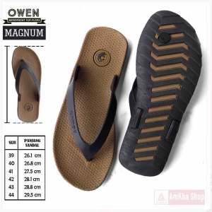 [Official] Amkha Shop - Camou OWEN Sandal Jepit Pria Full Karet Anti Slip - Mens Rubber Flipflops