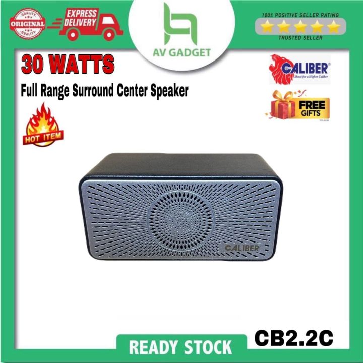 [Free Gift] Caliber 1.6" Full Range Surround Center Speaker CB2.2C ...