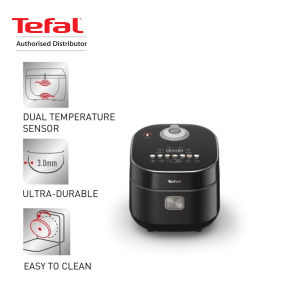 Tefal Far Infrared Induction Fuzzy Logic 1L Rice Cooker - RK8868