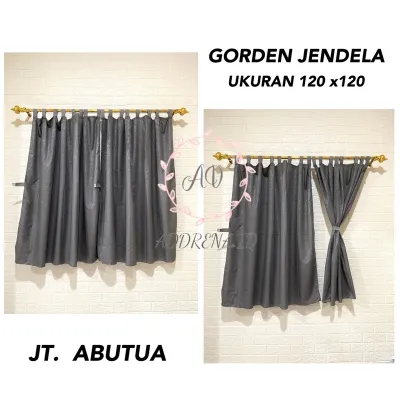 GORDEN HORDEN KAMAR PEREKAT UKURAN 120 x 120 - KORDEN RUANG TAMU - GORDEN KAMAR TIDUR MINIMALIS TERMURAH