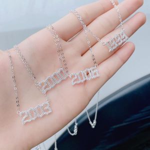 Mặt Dây chuyền bạc năm sinh mặt dây chuyền bạc năm sinh dây chuyền bạc dây chuyền bạc mặt gắn đá siêu xinh
