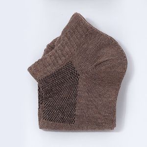 🔥พร้อมส่ง ถุงเท้าข้อสั้น ถุงเท้าสีพื้น ถุงเท้าข้อสั้น 6สี ถุงเท้าทำงาน คุณภาพดีถักทอแบบพิเศษเนื้อผ้านุ่มใส่สบายลดการเสียดสีได้ดี