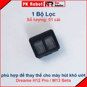 Phụ Kiện Thay Thế Máy Hút Khô Bụi Lau Nhà Khô Ướt Dreame H12 Pro M13 Beta/ Chổi Lăn Chổi Cuốn Bộ Lọc Nước Lau Sàn/