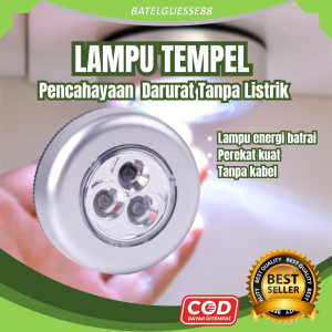 DNV - TERMURAH LAMPU LED STICK N CLICK STICK TOUCH LAMP LAMPU TEMPEL EMERGENCY