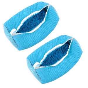 【NEW A 】Washing Shoes Bag Cotton Laundry Shoes Protector Fluffy fibers Polyester Friendly Anti-Deformation Shoes Clothes Organizer