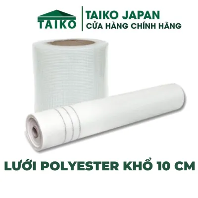 Lưới Polyester Phủ Chống Thấm Vải Polyester Gia Cố Chống Thấm Mái Nhà Sàn Nhà Khe Nứt Khổ 10 cm
