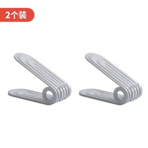 [Free Shipping] Thickened and durable multi-layer adjustable shoe rack foldable double-layer shoe support storage magic shoe cabinet with adjustable shoe supports