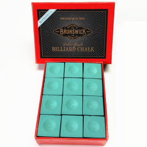 12pcs Professional Pool Cue Tip Chalk Billiard No-slip Chalk Billiard Accessories