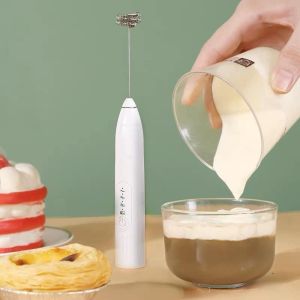 Máy tạo bọt cà phê đánh trứng đánh sữa cầm tay 3 tốc độ siêu bền tiện dụng. Có kèm dây sạc điện