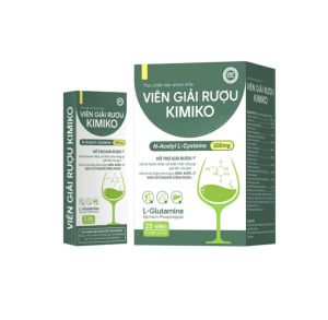 🥂 Viên giải rượu Kimiko - Giải rượu giữ tỉnh táo bảo vệ gan sau mọi cuộc nhậu