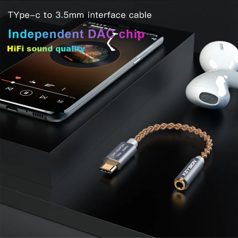 Hifi Dac Usb Type C 32bit, 32bits 384khz Usb C Jack