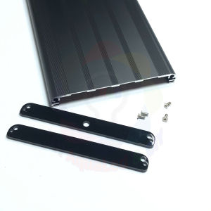 Máng đèn LED W106 hộp đèn kèm phụ kiện DIY máng nhôm hồ cá thủy sinh chất liệu nhôm hợp kim cứng cáp vân nổi tản nhiệt