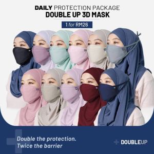 INNERSEJUK DOUBLE UP 3D FACEMASK FABRIC