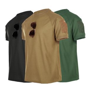 Ready Stock Tactical T-Shirts For Men: Plain Shirts & Quick Dry Short Sleeve Tees