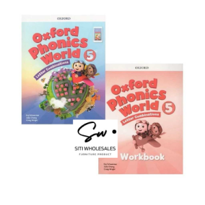 Oxford Phonics World Children Textbook + Workbook / Full Set English Learning Books Children