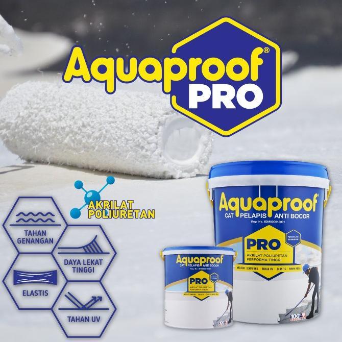 Aquaproof Pro Aqua Proof Cat Pelapis Anti Bocor Pail Ember 20kg 20 Kg Tokoasma Lazada Indonesia 7241