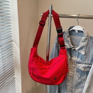New Korean Style Large Capacity Hobo Bag Forest Crossbody Shoulder Bag for Women Textured Casual and Simple Style Storage Bags2026