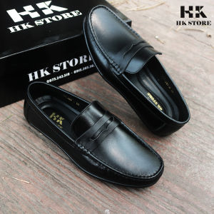 Giày mọi nam da bò cao cấp - kiểu dáng đơn giản lịch sự dễ kết hợp quần áo - bảo hành 12 tháng