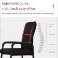 OTA-Office Chair Black Ergonomic Kerusi Pejabat/Study Chair/Office Chair/Mesh Office Chair/Household Arcuate Meet Staff Chair 办公椅. 