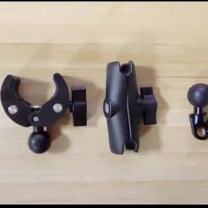 1 Inch Ball Head Quick Release Heavy Duty Clamp Bracket Base 25mm Ball Head Big Mouth Dragon Action Camera 360 Clamp