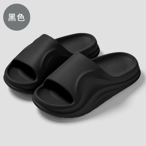 [Free Shipping] Simple Eva slippers for men summer indoor use non-slip thick-soled one-strap design mens slippers