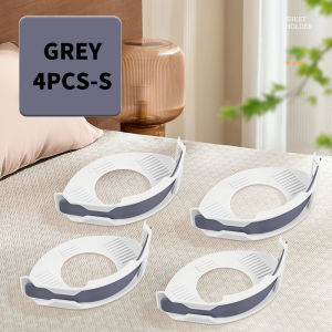 4PCS Bed Sheet Clips Adjustable Invisible Anti-Slip Bed Sheet Holder Safety Pinless Bed Fasteners