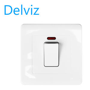 Delviz Standard Wall Fixed Current Switch 20A High Power Switch Panel Type 86