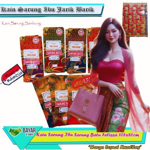 Sarung Ibu Melahirkan Felissa Batik Jarik Sambung-Kain sarung Felisa Kain Batu-Aurora Store (COD)