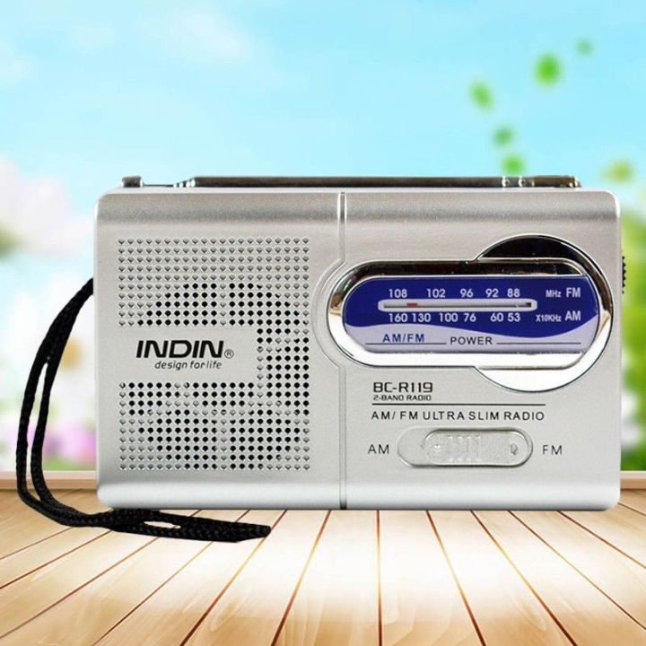 AM/FM Radio Pocket Size Slim Telescopic World Portable Mini Antenna ...