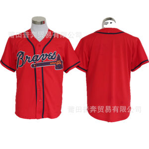 MLB Warriors Embroidered Jersey Large Quantity in Stock Braves #13 Ronald Acuna JRJ. Jersey