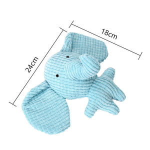 Pet Chew and Play Toy Plush Texture Sound Making Design Duck Shape Chew-Resistant Use for Dogs for Home Care and Daily Use Suitable for Storage Cleaning or Routine Setup pet chew chew play