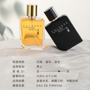 Chime Cologne Mens Perfume Lasting Fragrance Fresh Light Woody Fragrance Gentlemans Attractive Perfume for Men