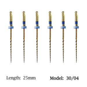 Eighteeth E-FLEX Dental Root Canal File Gold Endo Rotary Super Files Golden Endodontic Files Nickel Titainium Instrument Dentist.