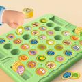 Memory Chess Board Game Flip Chess Mainan Edukasi Anak Catur Board Game Mainan Flip Chess Edukasi Papan Memories Permainan Melatih Fokus. 