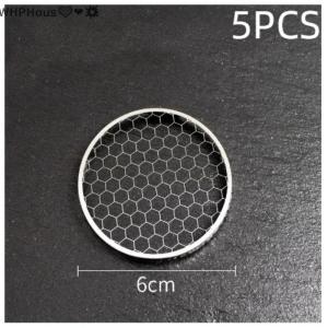 WP💓💛💖 Stainless Steel Mosquito Spiral Holder Box Fireproof With Lid Mosquito Coil Burner Round Safe Mosquito Incense Holder