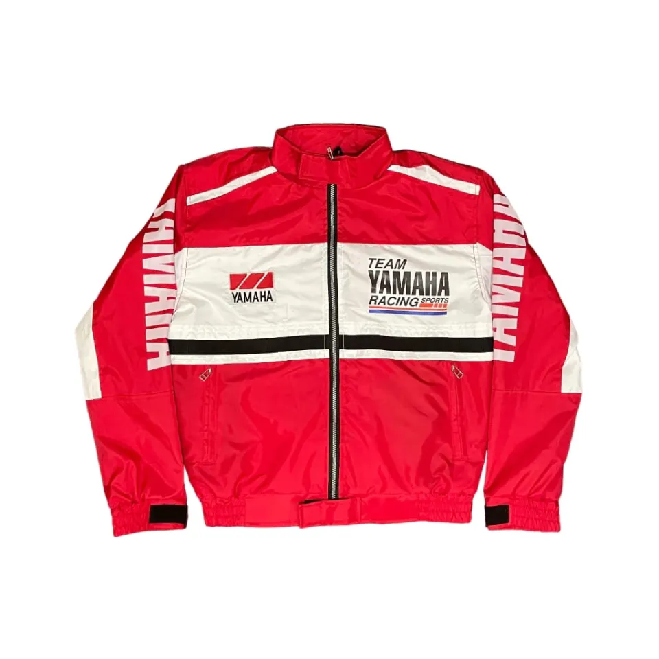 jaket motor team Yamaha waterproof racing sport hitam Jaket Motor