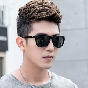 Suptmv Polarized Sunglasses for Men and Women with UV Protection Square Frame Aluminum Magnesium Temples Fashion Driving Shades for Men Original Brand SU39