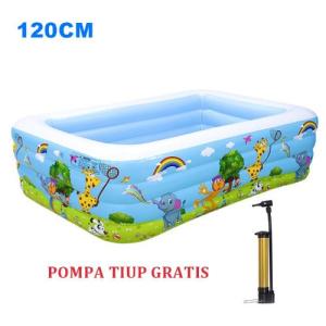 (COD) kolam renang anak free pompa / kolam renang anak anak 120cm / kolam renang anak anak jumbo 150cm / kolam renang / kolam renang anak / kolam renang anak 1 set pompa / kolam renang besar jumbo / kolam renang jumbo / kolam renang anak jumbo 50 ribu