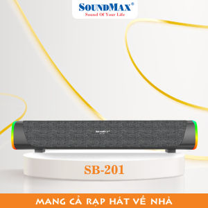 Loa Soundbar Bluetooth SoundMax SB201( màu xám)