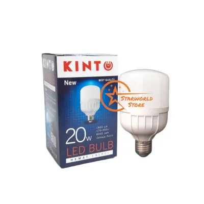 KINTO Lampu Bohlam LED Capsule Murah 20 Watt - Cahaya Putih