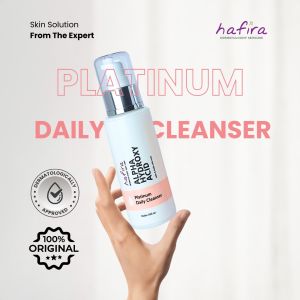 Platinum Daily Cleanser. Sabun untuk Melembabkan dan Mencerahkan Wajah. ORI Aman BUMIL BUSUI BPOM