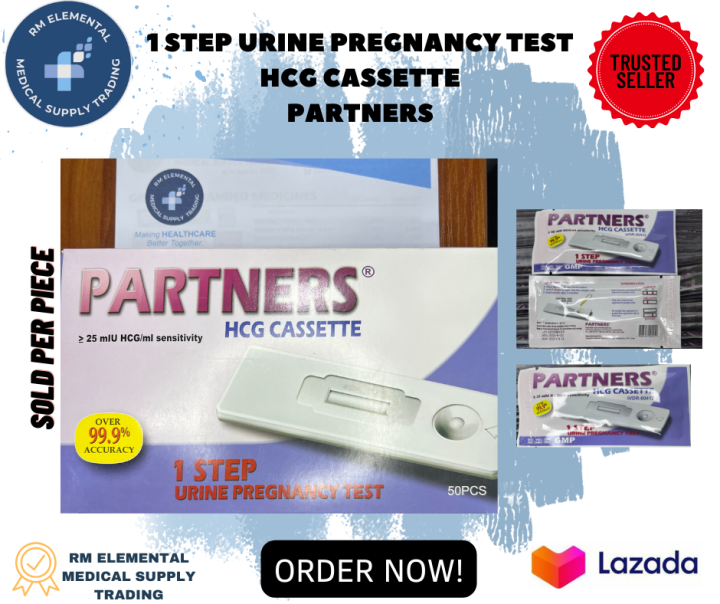 1 Step Urine Pregnancy Test Partners Sold per piece Lazada PH