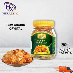 Acacia Gum Arabic | Kristal Gum Arab | Al Manna Gum Arabic Original Imported Sudan 250g