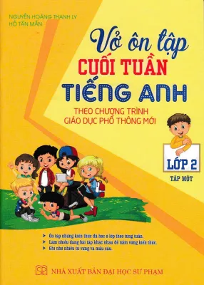 Sách - Vở Ôn Tập Cuối Tuần Tiếng Anh Lớp 2 - (Tập 1) - HA