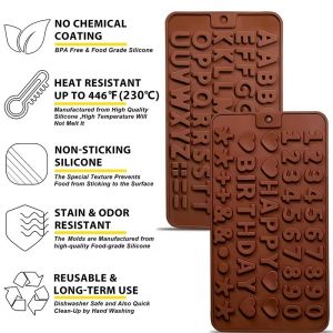 Silica Gel Silicone Mold Chocolate Number Cake Decoration Candy Cookie Cutter Kitchen Accessories