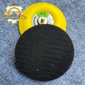 Đê gai-đế dán nhám tròn máy hơi kích thước 3" (75mm Cốt M6- M8). 