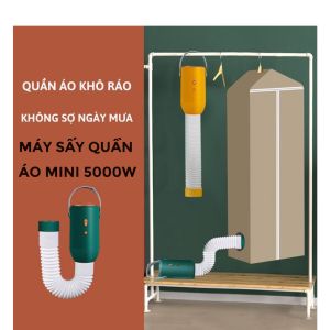 Máy Sấy Di Động xách tay sấy khô nhanh cho quần áo giày dép chăn ga nệm Mindeulle Design Korea - tặng túi sấy nhỏ - Home and Garden